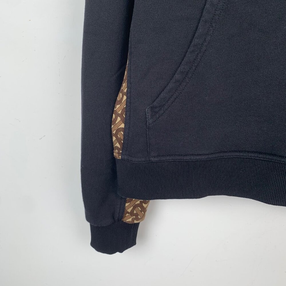 Burberry Black Logo & Monogram Patchwork Cotton H… - image 4